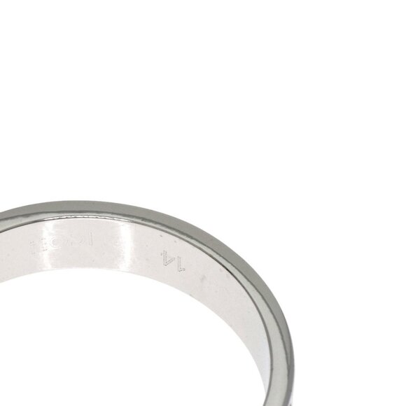 GUCCI 18k White Gold Ring - Picture 8 of 9